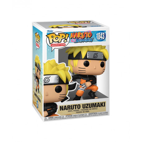 NARUTO WITH SHURIKEN NARUTO POP ANIMATION VINYL FIGURINE 9 CM