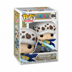 TRAFALGAR LAW BLUE ANESTHESIA ONE PIECE FIGURINE POP ANIMATION VINYL 9 CM