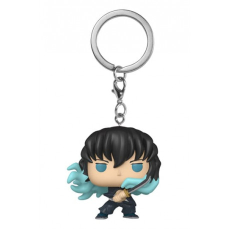 MUICHIRO TOKITO DEMON SLAYER KIMITSU NO YAIBA PORTE CLES POCKET POP VINYL FIGURINE 4 CM