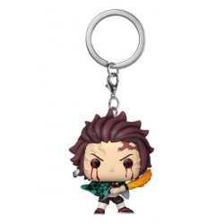 TANJIRO SUN BREATHING DEMON SLAYER KIMITSU NO YAIBA PORTE CLES POCKET POP 4 CM