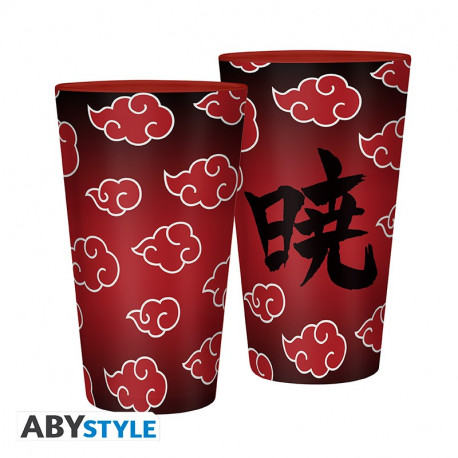 VERRE XXL NARUTO SHIPPUDEN AKATSUKI 400 ML