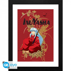 TIRAGE ENCADRE INUYASHA 30X40