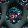 OEIL DEMONIAQUE SET DE DES JDR A COEUR LIQUIDE