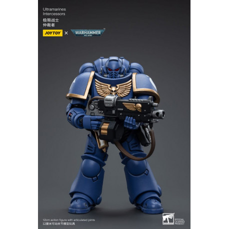 WARHAMMER 40K FIGURINE ULTRAMARINES INTERCESSORS 12 CM