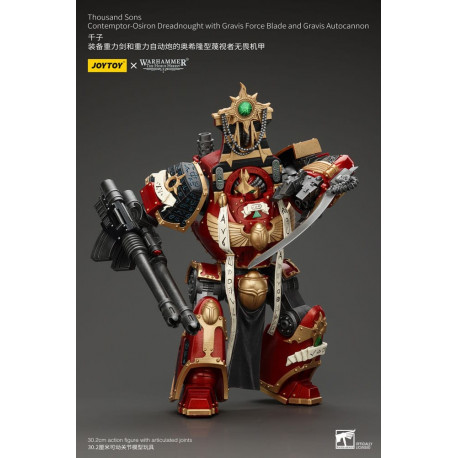 WARHAMMER HORUS HERESY THOUSAND SONS CONTEMPTOR OSIRON DREDNOUGHT WITH GRAVIS BLADE