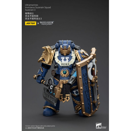 WARHAMMER HORUS HERESY ULTRAMARINES INVICTARUS SUZERAIN SQUAD 3 12 CM
