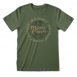 T SHIRT SEIGNEUR DES ANNEAUX MIDDLE EARTH XL