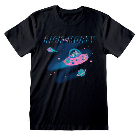 RICK AND MORTY IN SPACE T SHIRT TAILLE S
