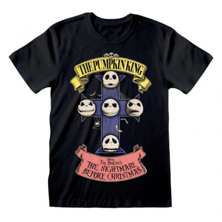 ETRANGE NOEL DE MONSIEUR JACK T SHIRT PUMPKIN KING EXTRA LARGE