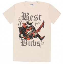 MARVEL DEADPOOL 3 T SHIRT BEST BUBS LARGE