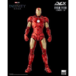 IRON MAN MARK 4 INFINITY SAGA FIGURINE DLX 17 CM