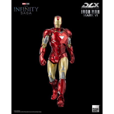 IRON MAN MARK 6 INFINITY SAGA FIGURINE DLX 17 CM