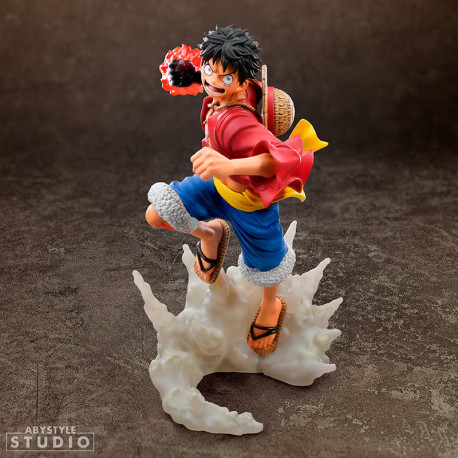 LUFFY RED HAWK ONE PIECE FIGURINE SFC 16 CM