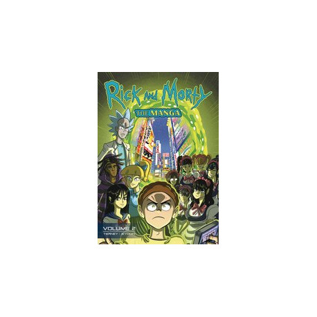 RICK AND MORTY THE MANGA GN VOL 2 AFTER SHOOL SCIENCE CLUB