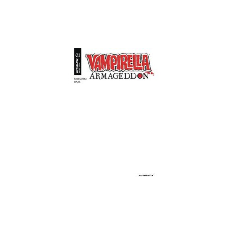 VAMPIRELLA ARMAGEDDON 1 CVR J BLANK AUTHENTIX