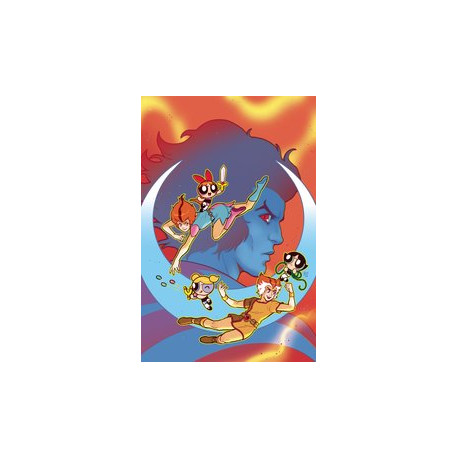 THUNDERCATS POWERPUFF GIRLS 2 CVR F GANUCHEAU METAL PREMIUM CVR
