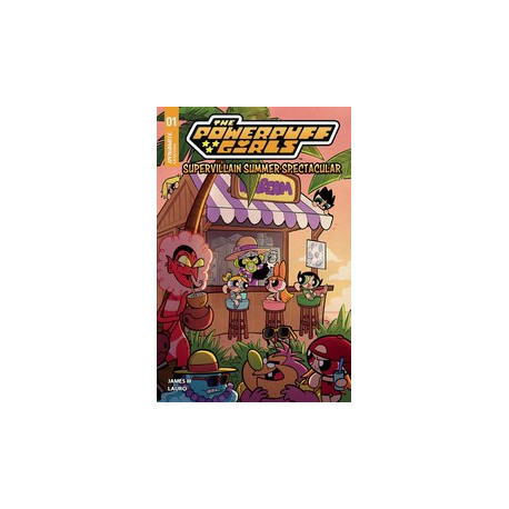POWERPUFF GIRLS SUPERVILLAIN SPECTACULAR 1 CVR A LAURO 