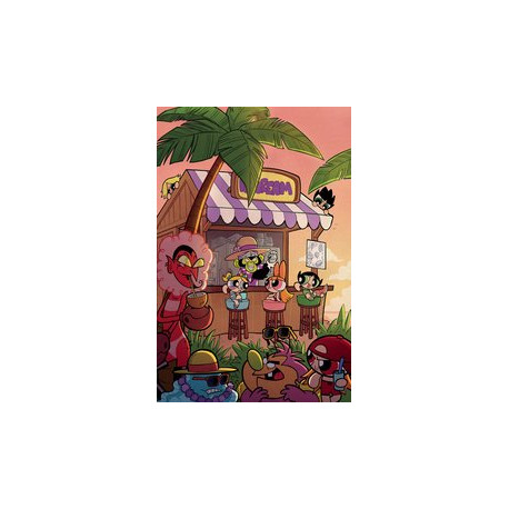 POWERPUFF GIRLS SUPERVILLAIN SPECTACULAR 1 CVR F 15 COPY IN 