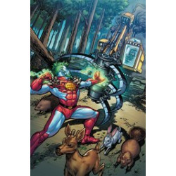 CAPTAIN PLANET 4 CVR E HARDIN METAL PREMIUM