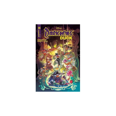 DARKWING DUCK 6 CVR E CANGIALOSI