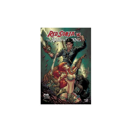 RED SONJA VS AOD 4 CVR B SEELEY