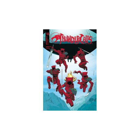 THUNDERCATS 18 CVR B SHALVEY