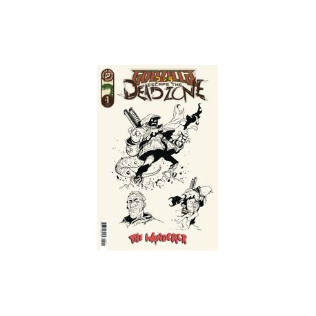 GODZILLA ESCAPE DEADZONE 1 CVR C TUNICA CONCEPT ART