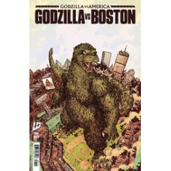 GODZILLA VS AMERICA BOSTON 1 CVR B LONERGAN