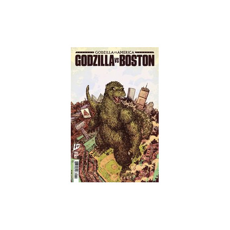 GODZILLA VS AMERICA BOSTON 1 CVR B LONERGAN