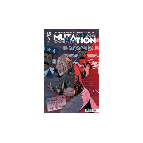 TMNT MUTANT NATION 8 CVR B DUNBAR