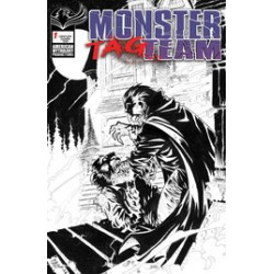 MONSTER TAG TEAM 1 CVR D CENTURY LTD ED 1 100 CVR