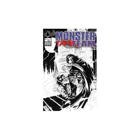 MONSTER TAG TEAM 1 CVR D CENTURY LTD ED 1 100 CVR