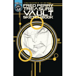 FRED PERRY TREASUE VAULT SKETCHBOOK ONESHOT CVR B GOLD FOIL