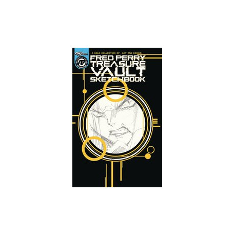 FRED PERRY TREASUE VAULT SKETCHBOOK ONESHOT CVR B GOLD FOIL