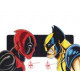 DF MARVEL CVR ART SGN REMARK DEADPOOL WOLVERINE SKETCH 
