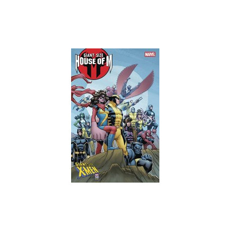DF GIANT-SIZE HOUSE OF M 1 KELLY LANZING SGN 
