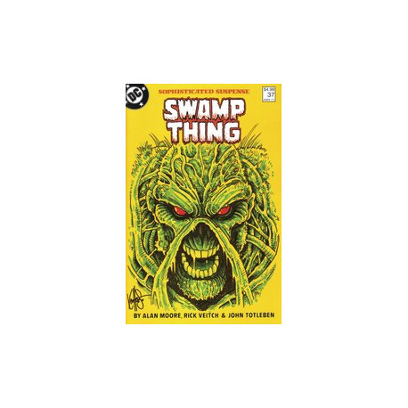 DF SAGA OF SWAMP THING 37 HAESER SGN REMARK SWAMP SKET 
