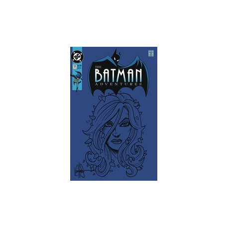 DF BATMAN ADV 12 HAESER S N REMARK POISON IVY SKETCH 