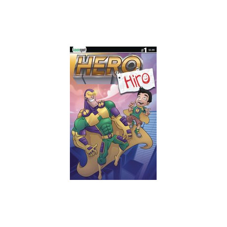 HERO HIRO 1 CVR A MICHAEL ADAMS