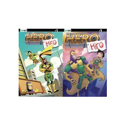 HERO HIRO 1 CVR F HOLOFOIL FLIP HESTER ADAMS