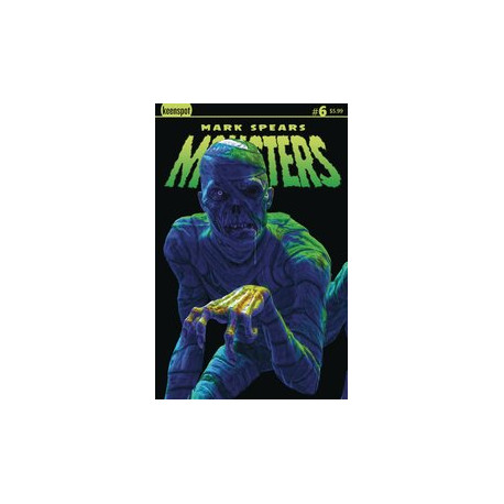 MARK SPEARS MONSTERS 6 CVR B CURSED MUMMY