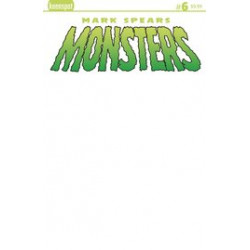 MARK SPEARS MONSTERS 6 CVR E BLANK SKETCH
