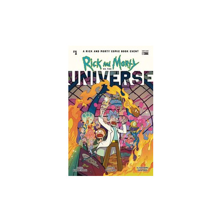 RICK AND MORTY VS THE UNIVERSE 1 CVR A BARDIN