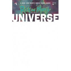 RICK AND MORTY VS THE UNIVERSE 1 CVR D BLANK SKETCH