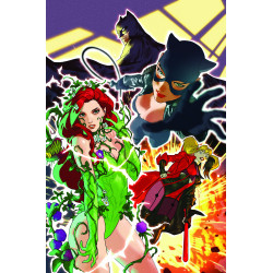 BATMAN 162 CVR E GERALD PAREL GOTHAM CITY SIRENS CARD STOCK VAR