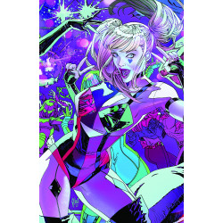 GOTHAM CITY SIRENS UNFIT FOR ORBIT 2 OF 5 CVR C GUILLEM MARCH CONNECTING CARD STOCK VAR