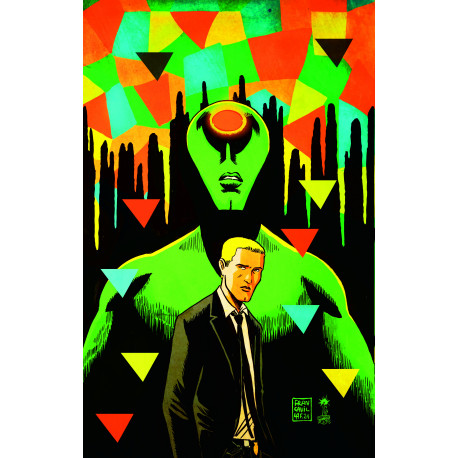 ABSOLUTE MARTIAN MANHUNTER 5 OF 12 CVR B FRANCESCO FRANCAVILLA CARD STOCK VAR
