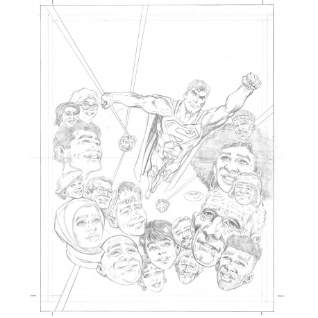 SUPERMAN TREASURY 2025 HERO FOR ALL 1 ONE SHOT CVR B DAN JURGENS VAR