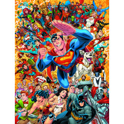 SUPERMAN TREASURY 2025 HERO FOR ALL 1 ONE SHOT CVR C SCOTT KOBLISH WRAPAROUND VAR