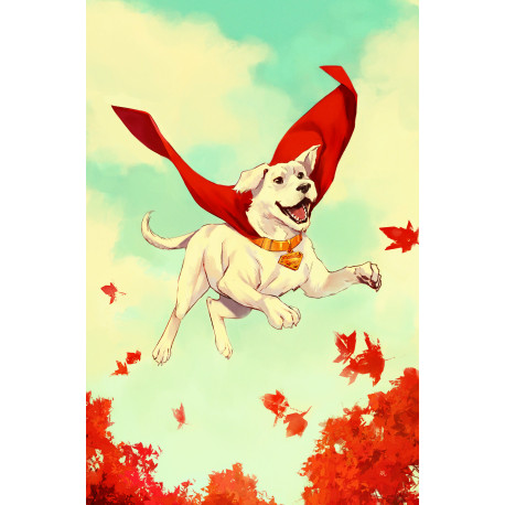 KRYPTO THE LAST DOG OF KRYPTON 2 OF 5 CVR B RAFAEL DE LATORRE CARD STOCK VAR